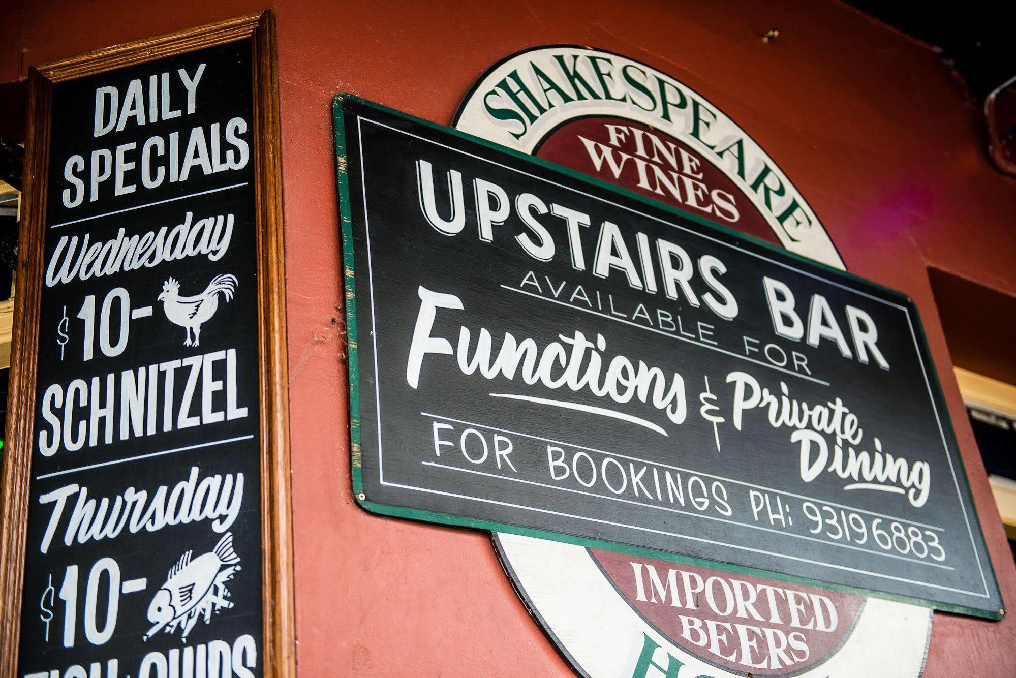 Shakespeare Hotel Surry Hills Eksteriør billede